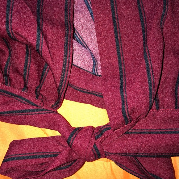 Maroon/Burgundy Blouse - Picture 2 of 5